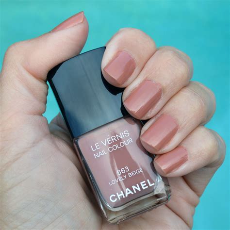 chanel nail varnish ballerina|chanel lovely beige nail polish.